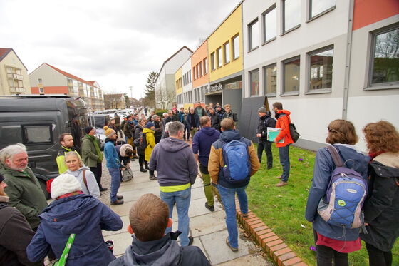 Die abschließende Exkursion wurde gut angenommen.