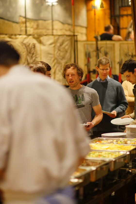 Die Abendveranstaltung im Restaurant "Pulverturm" wurde von den Teilnehmer lange genossen.