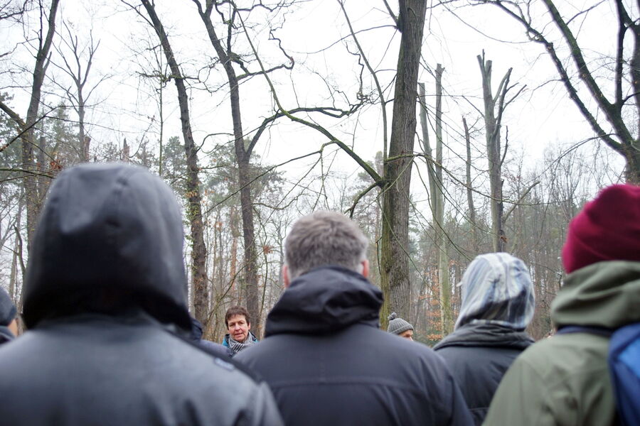 Im Waldpark Dresden warteten zahlreiche weitere Exkursionspunkte.