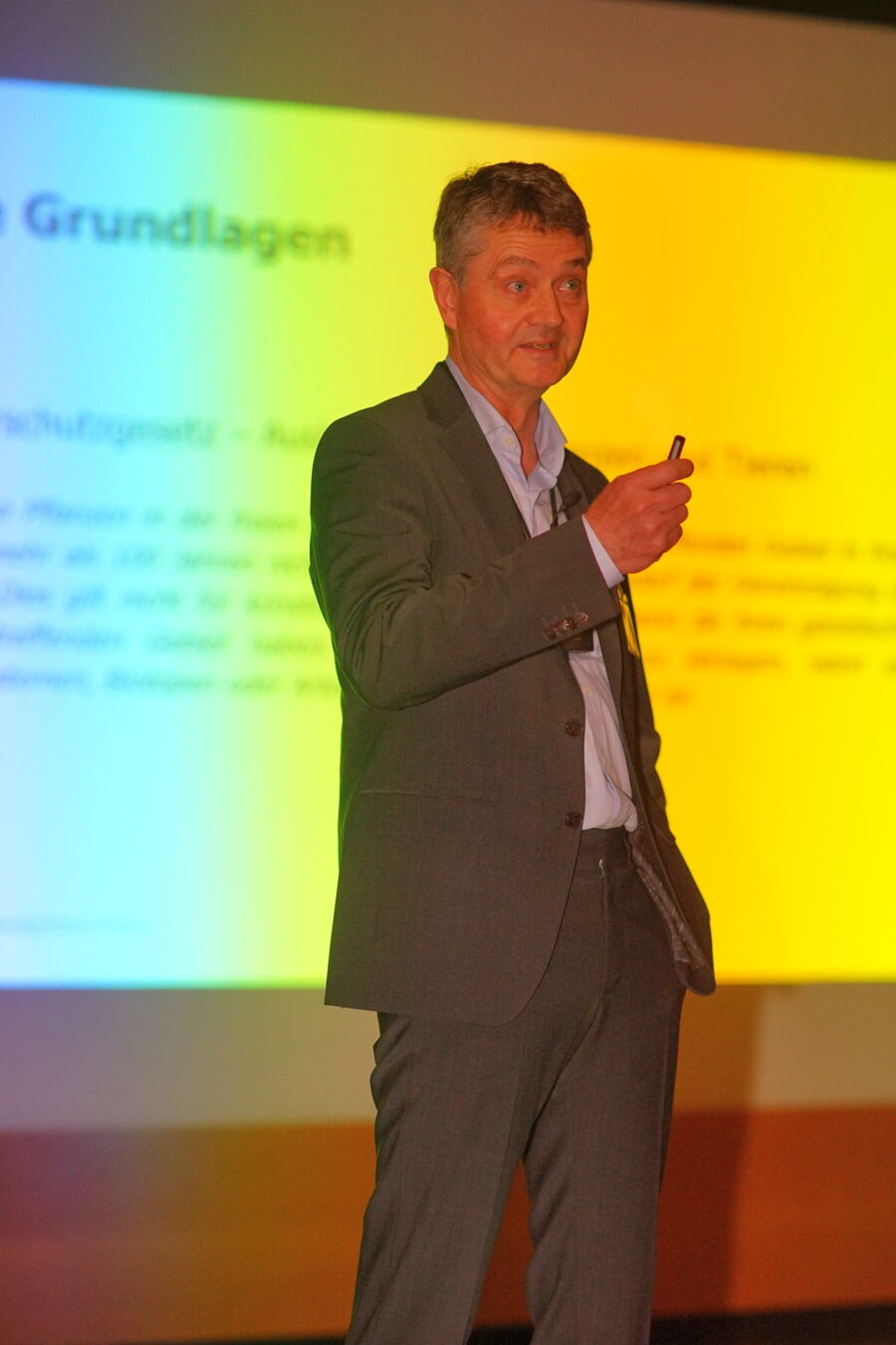 Der Abschlussvortrag am Donnerstag gehörte Dr. Andreas Plietzsch mit augenöffnenden Ausflügen zum Begriff "gebietsheimisch".