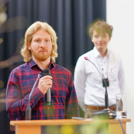 Das immer stärker diskutierte Thema "Sensorik" wurde anhand eines Pilotprojektes in der Stadt Potsdam von den Herren Fieseler und Maier vorgestellt.