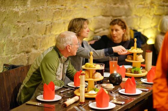 Die Abendveranstaltung im Restaurant "Pulverturm" wurde von den Teilnehmer lange genossen.