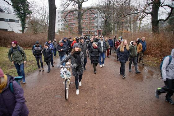 Im Waldpark Dresden warteten zahlreiche weitere Exkursionspunkte.